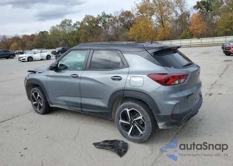 2022 Chevrolet Trailblazer Rs из США, поврежденный, VIN KL79MUSL1NB014265